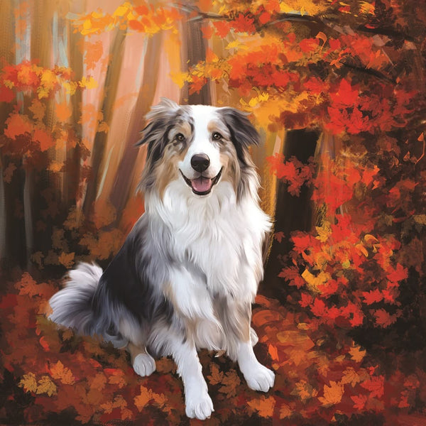 Handgemaltes Haustierportrait als Digitale Datei im Naturalistischen Stil