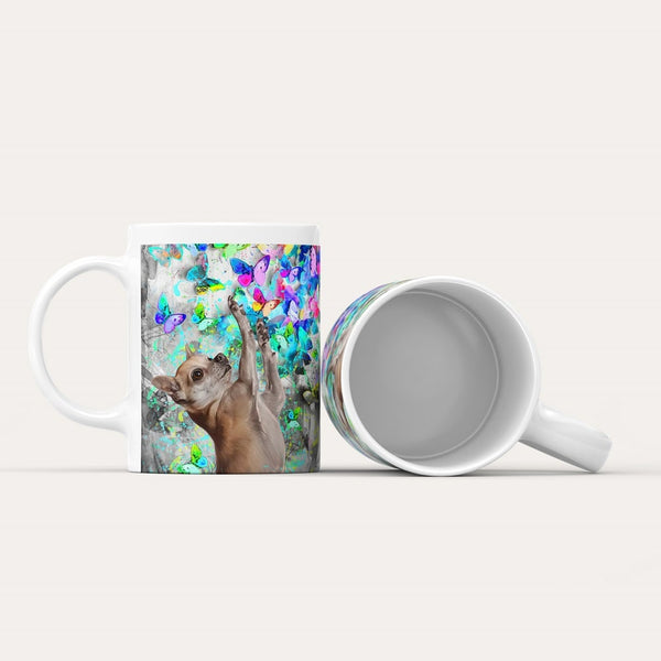 Hochwertige Tasse bedruckt mit Deinem Petsuns Kunstwerk